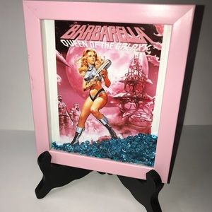 Barbarella Jane Fonda inspired 3D Picture Box 5”x6”x1” Queen of the Galaxy art
